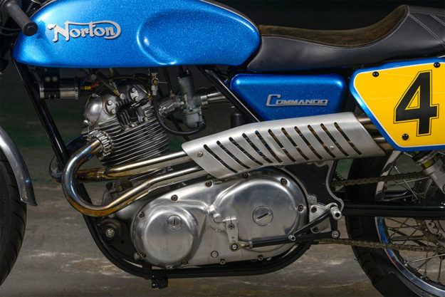1975 Norton Commando 850 racing motorcycle