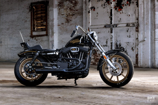 An 80s style Harley-Davidson Sportster Iron 1200 from Prism Supply Co.