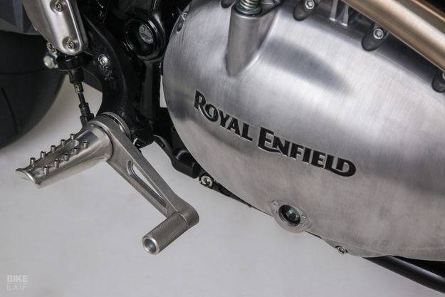 A Royal Enfield Interceptor custom from Thrive Motorcycle