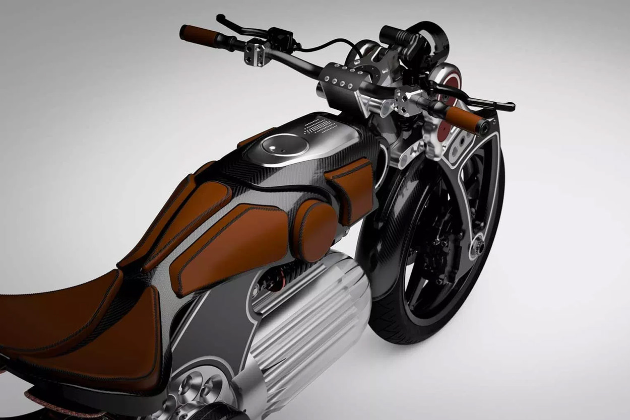 Curtiss Hades electric motorcycle concept