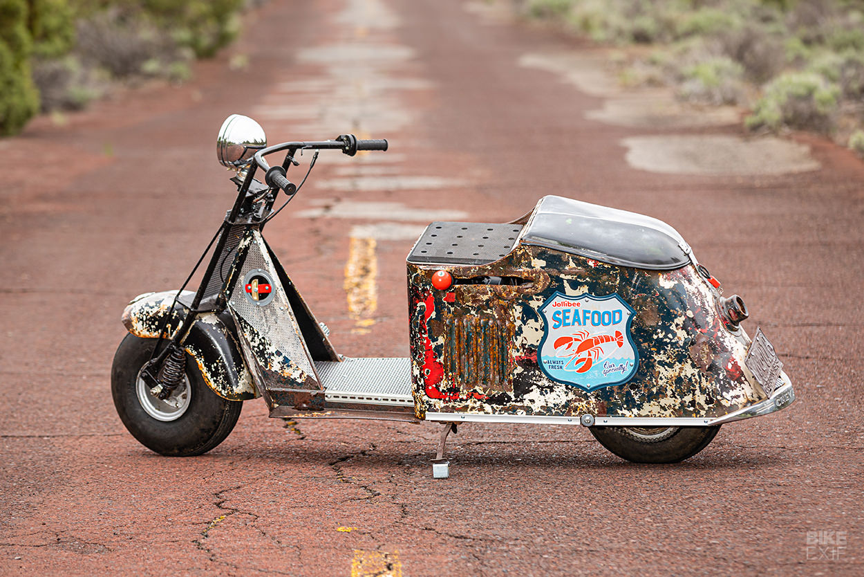 Pocket-sized Patina: the Cushman Scooters of Colby Thompson