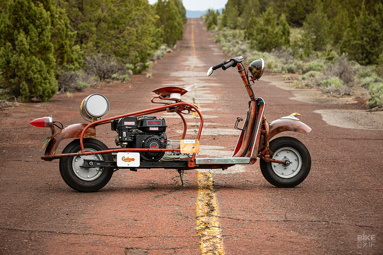 Pocket Patina: Colby Thompson and his Cushman Scooters