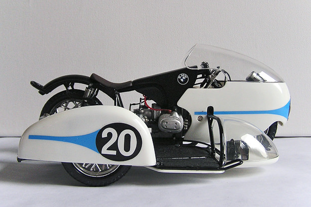 Max Deubel's BMW Rennsport sidecar