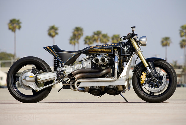 Revelation, a Mazda rotary-powered motorcycle by Rodney Aguiar