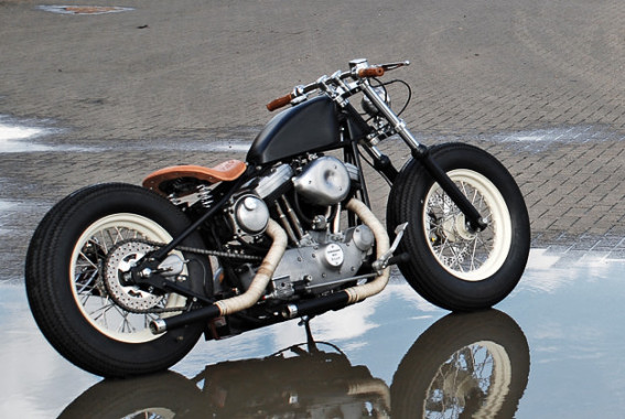 Boneshaker's vintage-style Sportster chopper | Bike EXIF