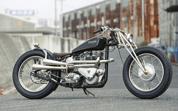 Custom Triumph motorcycle by Heiwa MC | Bike EXIF