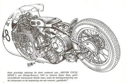 Vincent motorcycle: George Brown's Super Nero