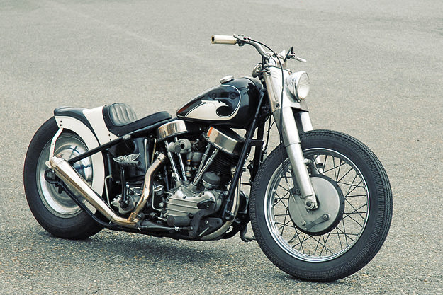 1957 Harley panhead custom by Ace Motorcycles of Japan