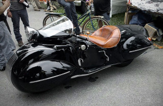 Henderson Art Deco Custom Motorcycle 