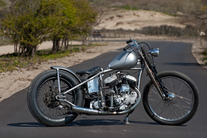 Harley-Davidson WL custom by Dark Star Kustoms