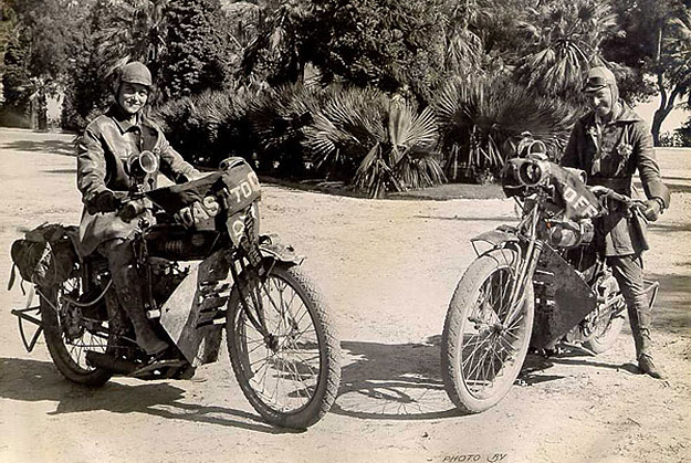 Van Buren sisters, motorcycle adventurers