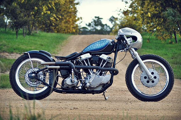 1950 Harley Panhead by Matt Machine