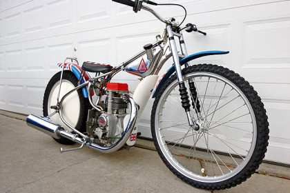 Speedway motorcycle