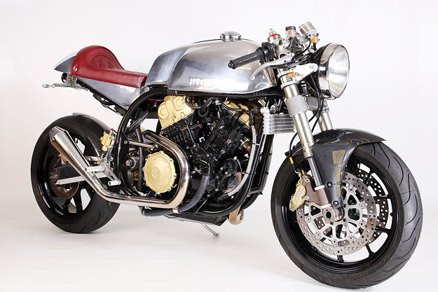 Aprilia RSV-based cafe racer by Taimoshan Cycle Works