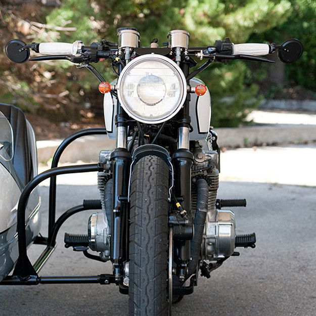 Motorcycle sidecar: Honda CB550 by Analog