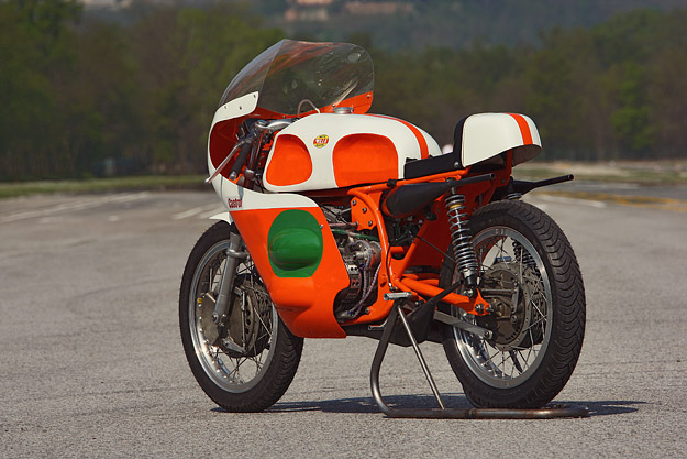 Classic racing motorcycle