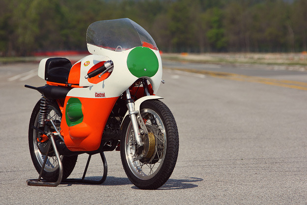 classic racing motorcycle