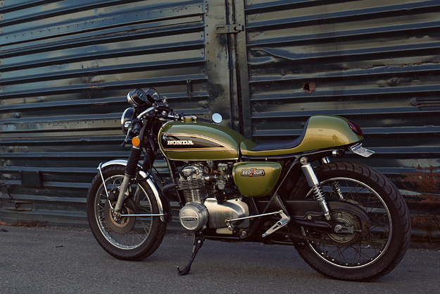 Victor Sultana's custom Honda CB550