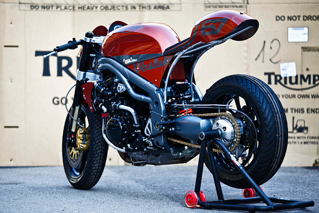Weslake: A red-hot Triumph Speed Triple cafe racer from Italy
