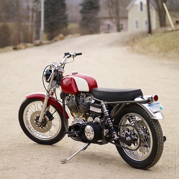 Harley FLH custom by Walt Siegl