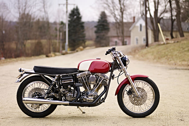 Harley FLH custom by Walt Siegl