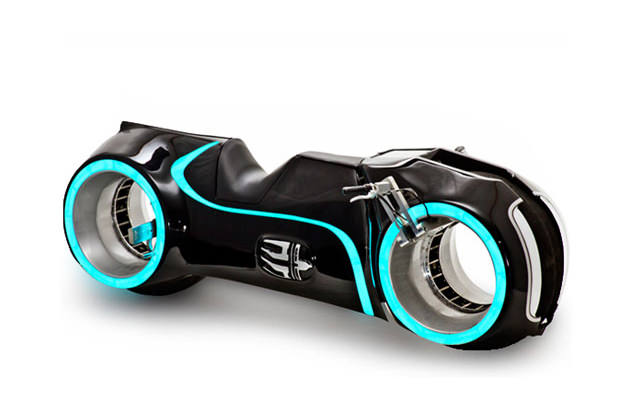 The Tron motorcycle by Parker Brothers