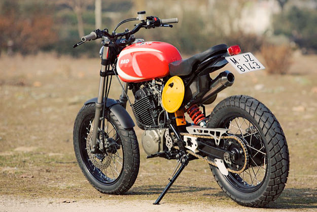 Yamaha XT600 custom built by Spain's Radical Ducati workshop.