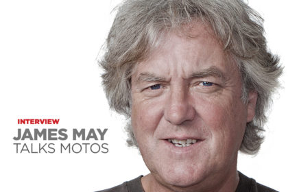 Interview with James May about motorcycles