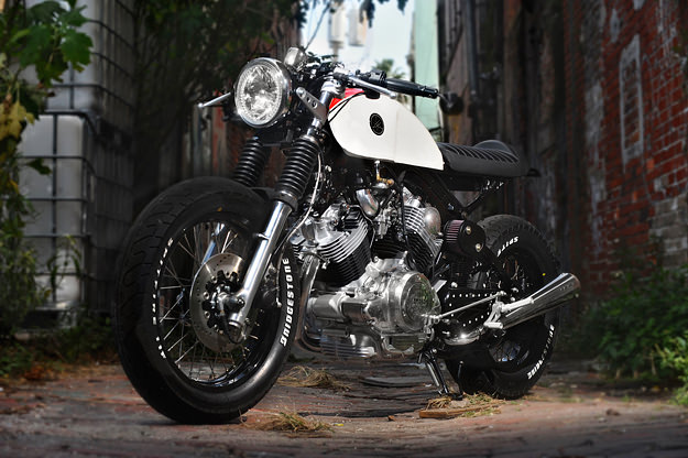 Yamaha Virago custom motorcycle
