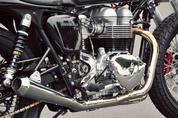 Matt Helder's Triumph Bonneville T100 | Bike EXIF