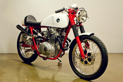 Honda cafe racer by Lossa Engineering