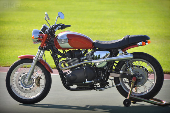 Mule Triumph Bonneville | Bike EXIF