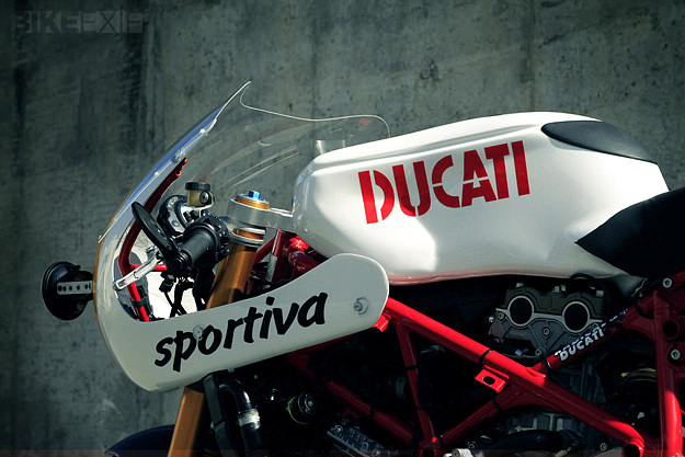 Ducati 749 custom motorcycle
