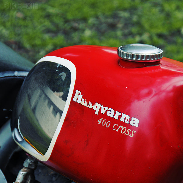 The 1970 Husqvarna 400 Cross has become famous as the 'Steve McQueen motorcycle'.