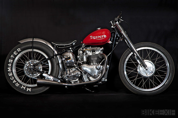 1953 Triumph T100 by Baron's Speed Shop