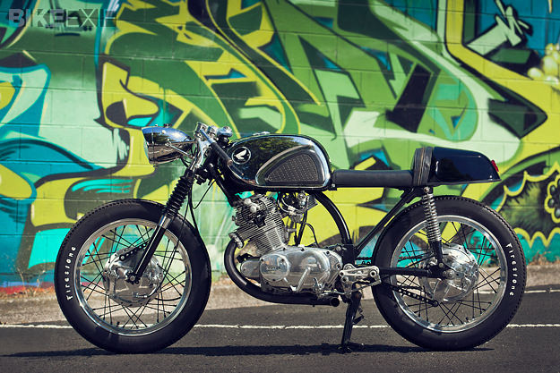 Honda CB77 Super Hawk cafe racer by Mid Life Cycles | Bike EXIF