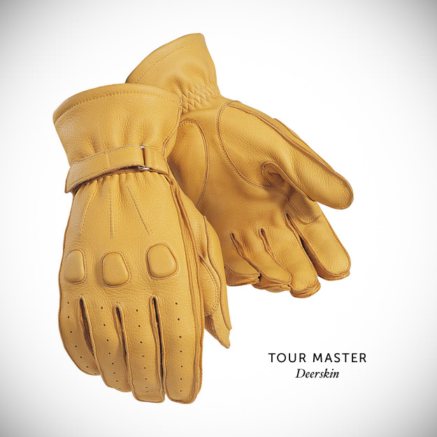 Tour Master Deerskin motorcycle gloves