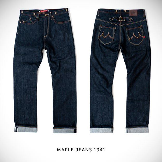 Maple motorcycle jeans