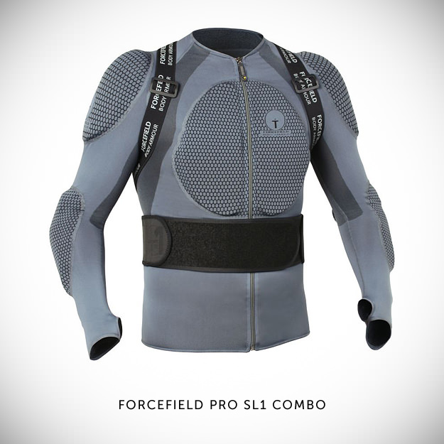 Motorcycle armor by Forcefield