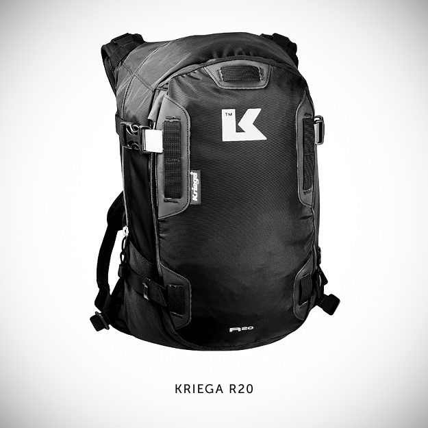 Kriega R20 motorcycle backpack