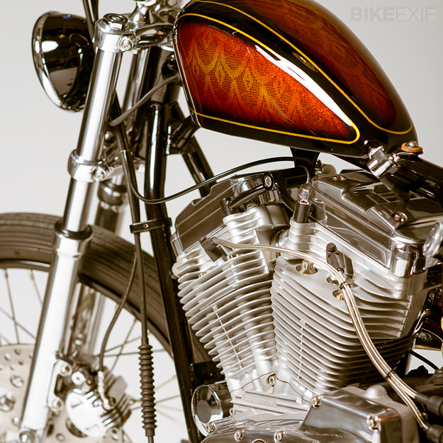 Custom Harley Sportster 1200 by Atom Bomb