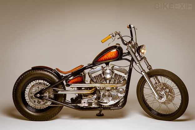 Custom Harley Sportster 1200 by Atom Bomb