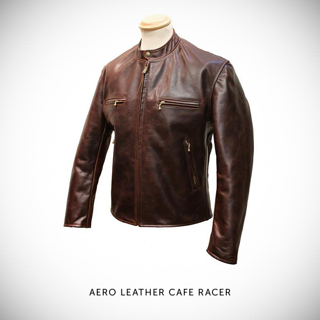 Vintage motorcycle jacket by Aero Leather