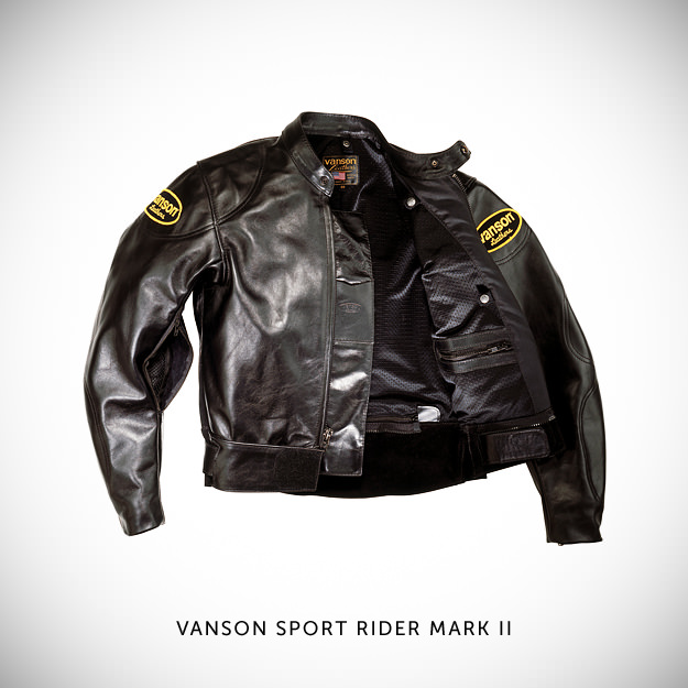 Vintage motorcycle jacket by Vanson