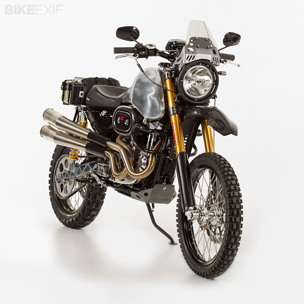 Dual sport motorcycle