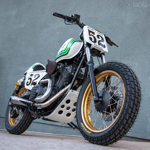 Yamaha Bolt motorcycle customized by Roland Sands.