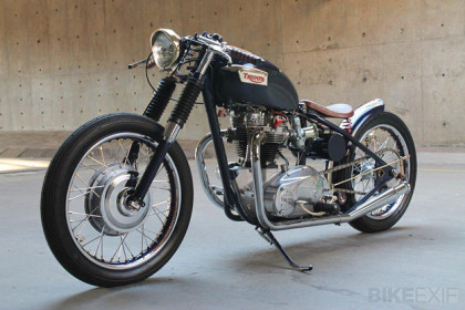 Triumph Bonneville bobber