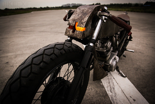 Honda CB125 custom motorcycle