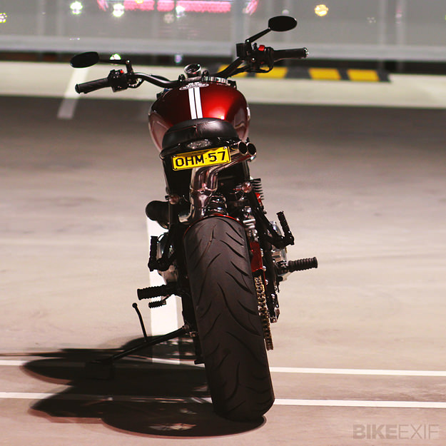 2008 Triumph Bonneville custom motorcycle