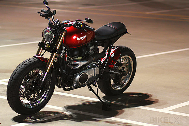 2008 Triumph Bonneville custom motorcycle